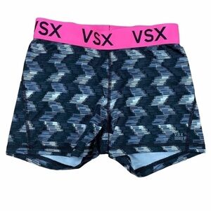 Victoria’s Secret Small VSX Sport The Player Hot Shorts 80’s Abstract Print